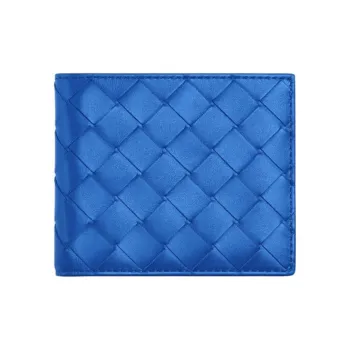 Bottega Veneta Bifold Wallet Cobalt