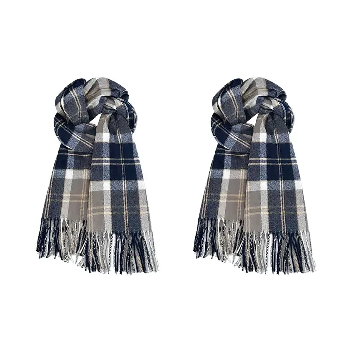 Lanza Knit Scarves Unisex-7