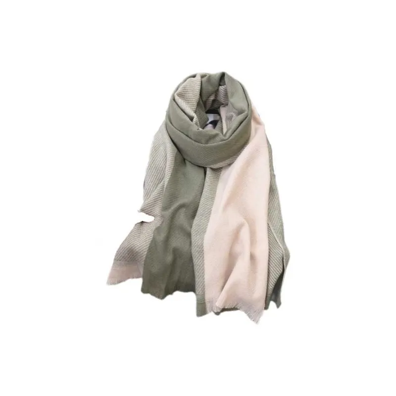 EEEENO Polyester Knit Scarves Unisex-12