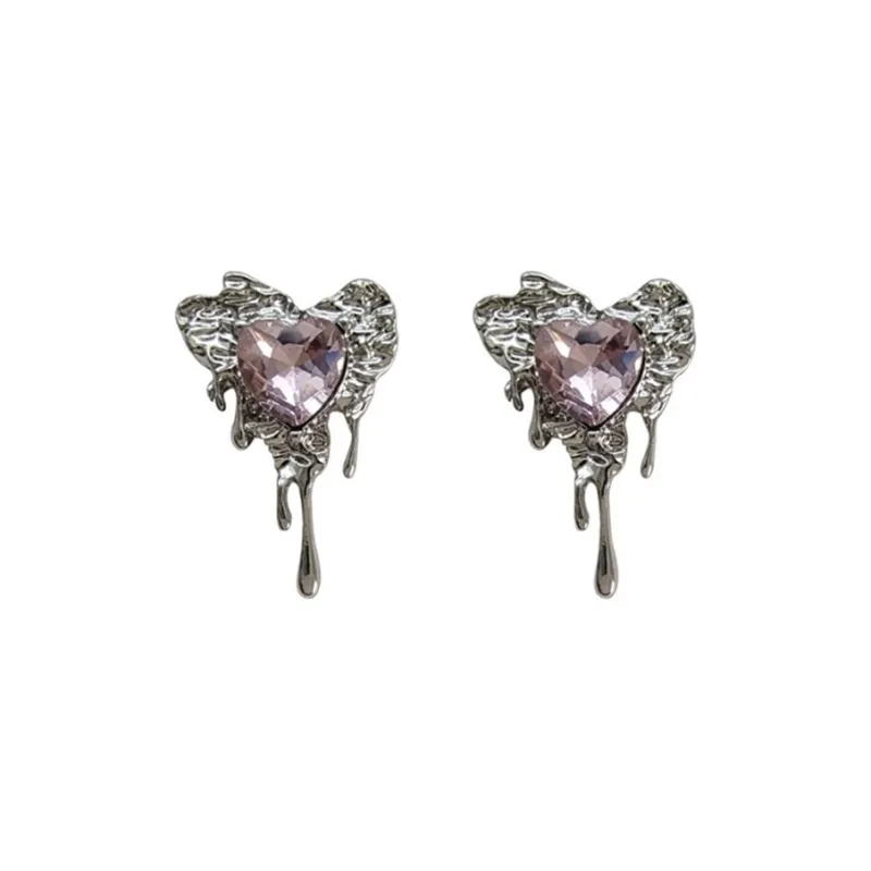 QIANFANGDAHUANGYE Alloy Earrings Women's-0