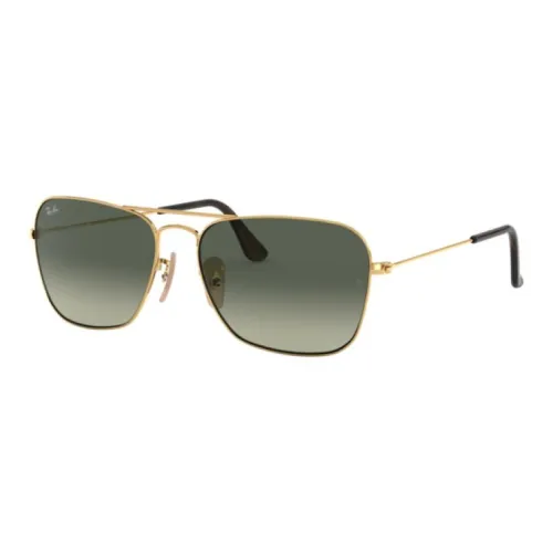 RayBan Caravan Square Frame Sunglasses