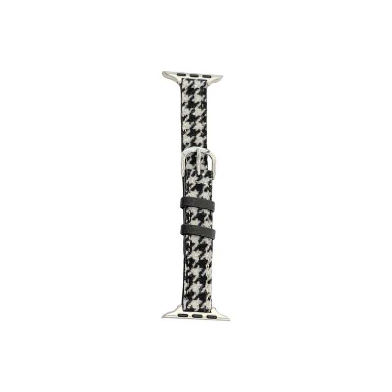 NCFCK Watch Band Apple Compatibility Woolen Leather Material-0