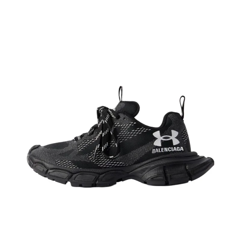 Under Armour x Balenciaga 3XL Low-Top Casual Shoes Men's Black-0
