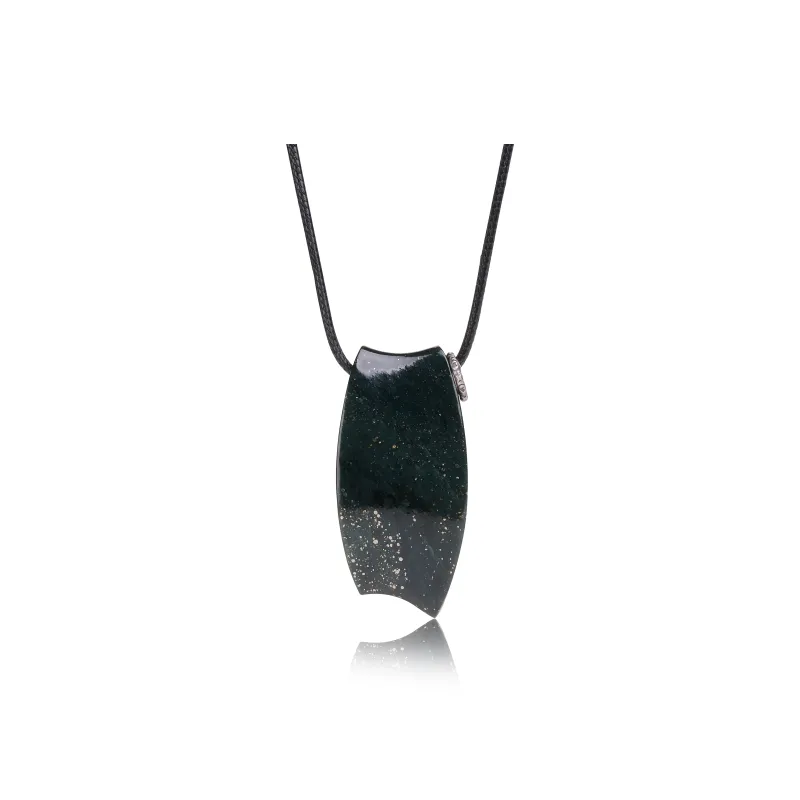 YINXIANGMOU Hetian Jade Necklaces Green Jade Unisex-22