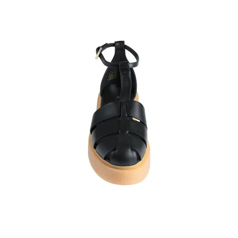 MaxMara Roman Sandals Women's Black-3
