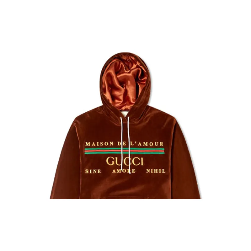 GUCCI Sweatshirts Men Brown-4