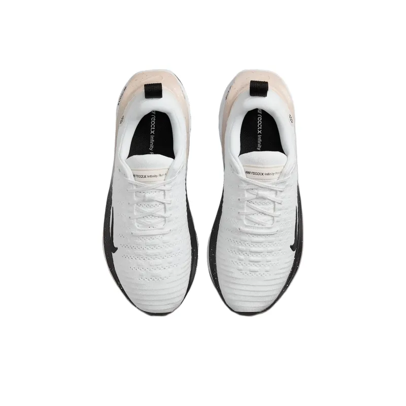 Nike React Infinity Run 4 White Platinum Tint Light Smoke Grey Black Women's-3