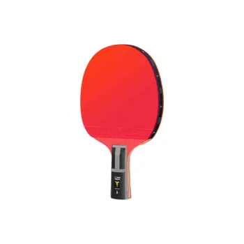 TIBHAR Golden Label 8 Stars Ping Pong Paddles Unisex Black/Red