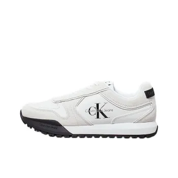 CKJ CALVIN KLEIN JEANS Low Top Casual Shoes Men's White