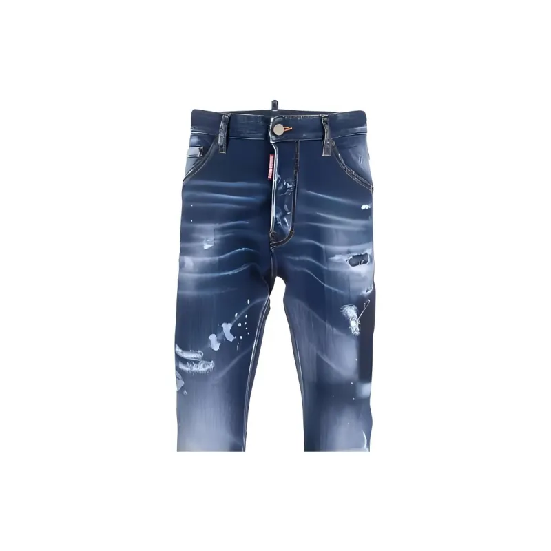 Dsquared2 Tiffany Distressed Mid Rise Jeans-5