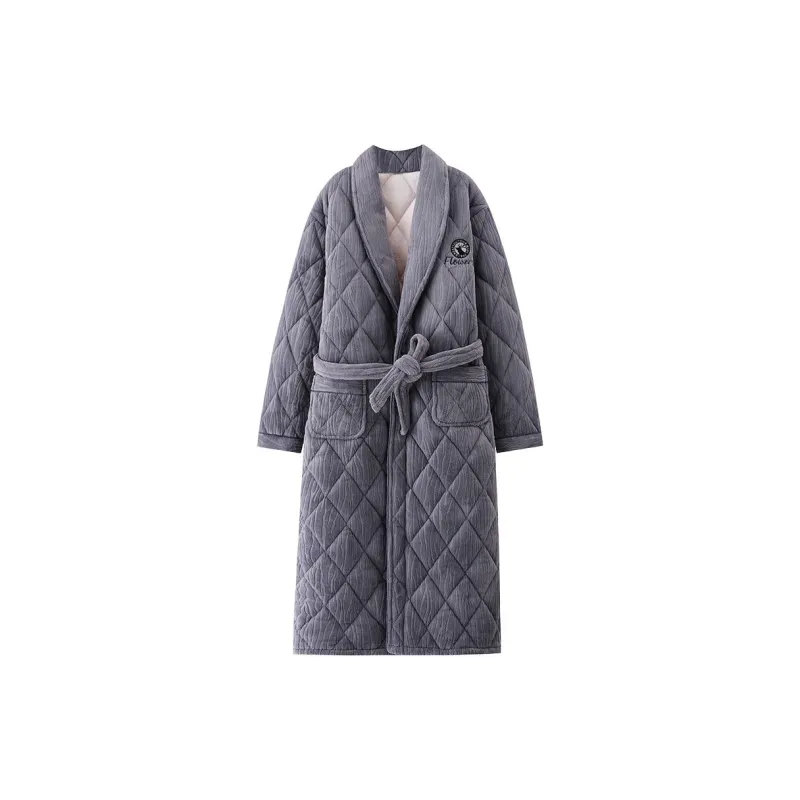 DanceBees Pajama Robe Men's Standard Color-0