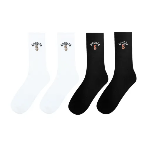 Kinglake Mid-Calf Socks Unisex 4 Pack