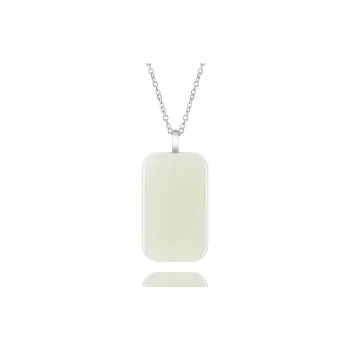 Double Happiness Gift Hetian Jade Necklaces White Jade Women's