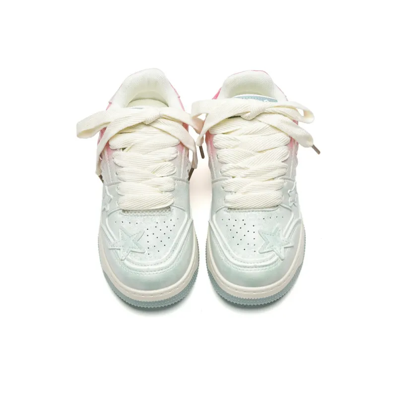KAAVER OTTO Skateboard Shoes Women's Low Top White-70