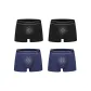 4 Pack (2 Black+2 Royal Blue)
