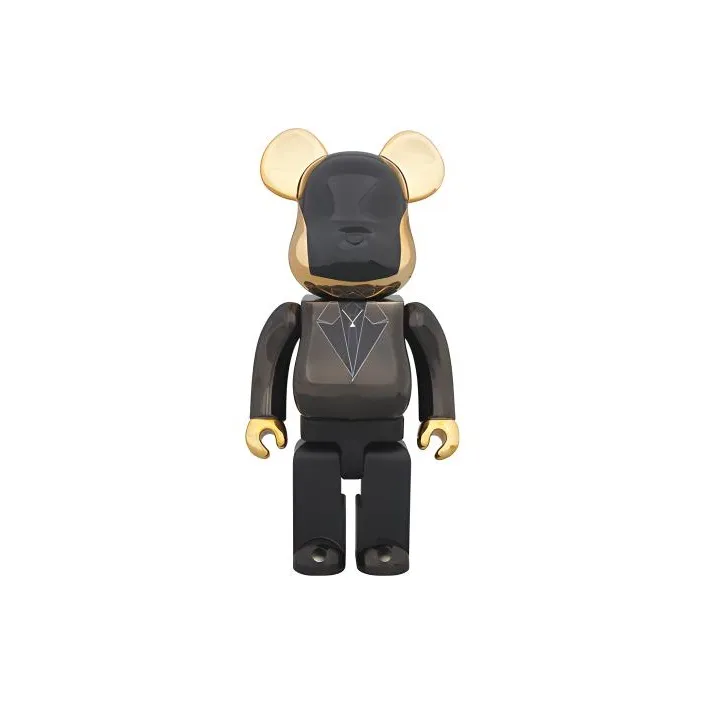 BE@RBRICK Daft Punk 2 Pack Black-1