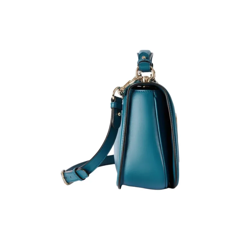 GUCCI Blondie Suede Shoulder Bag Crossbody Bag Handbag Medium Size Women's Blue-2