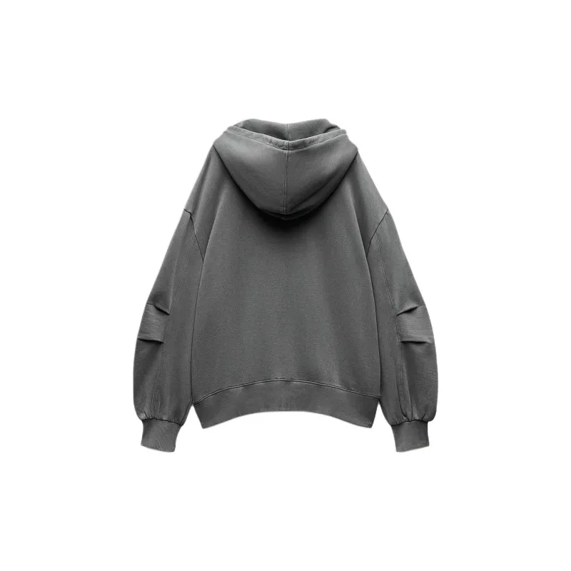 ZARA Sweatshirt Women's Carbon Gray-1
