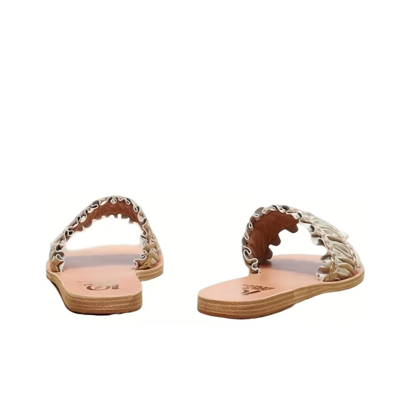 ANCIENT GREEK SANDALS Other Slide Slippers Women's Beige-3