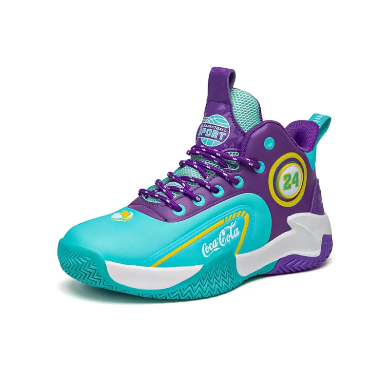 Wooden Rabbit Abrasion Resistant High Top Children's Basketball Shoes Kids'-6