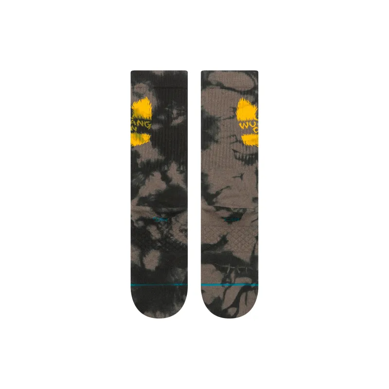 Stance x WU TANG.CLAN Mid Calf Socks Unisex 1 Pack Black-2