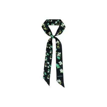 LOST PATTERN Silk, Mulberry Silk Narrow Silk Scarf Women's
