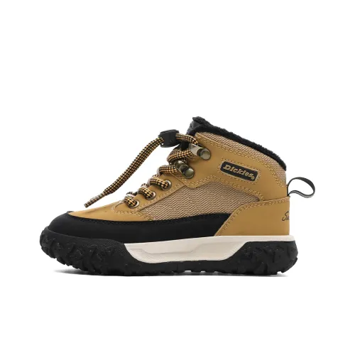 Dickies Slip Resistant Anti Kick Wear Resistant Rebound Warm Height Increasing Support Mid Top Casual Shoes Kids'