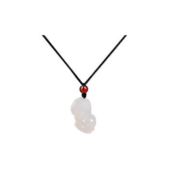 JUNWEN Chalcedony Necklaces Unisex