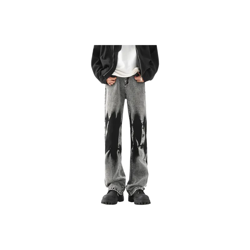 WELTER EXPERIMENT Jeans Unisex Heather Gray-1