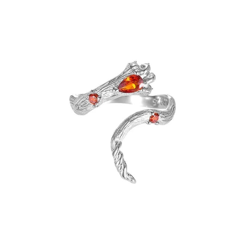 BTE Copper Zircon Rings Women's-2