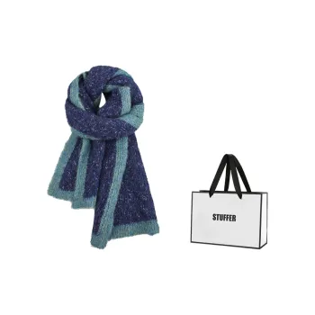 STUFFER Contains Wool Knit Scarves Unisex