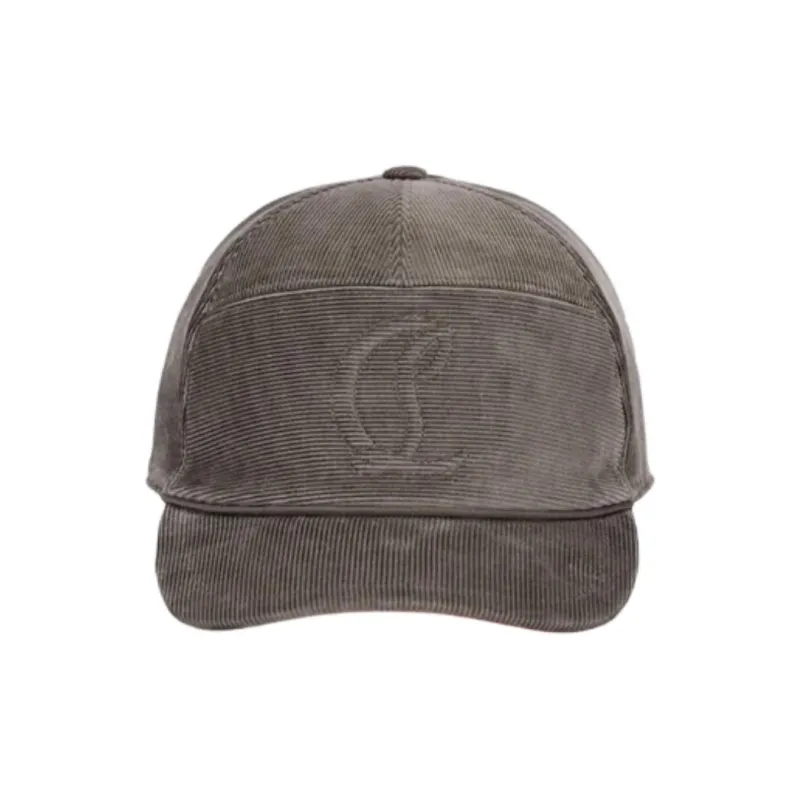 CL LUBOTING Viscose, Silk Baseball Caps Unisex Gray-1