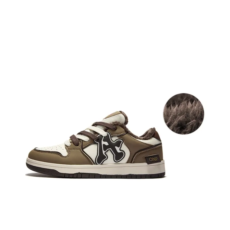 A1 Puffy Shoes Abrasion Resistant Balance Breathable Low Top Skateboard Shoes Unisex-33