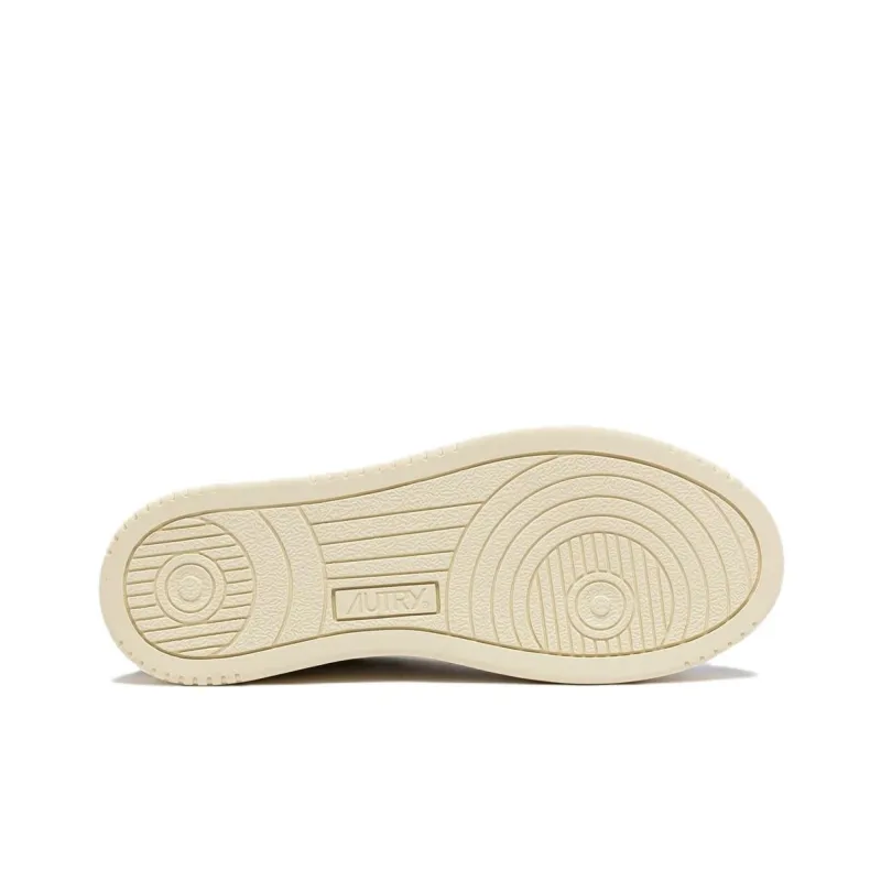 AUTRY Medalist Anti Slip Wear Resistant Low Top Skateboard Shoes Women's White Gray-5