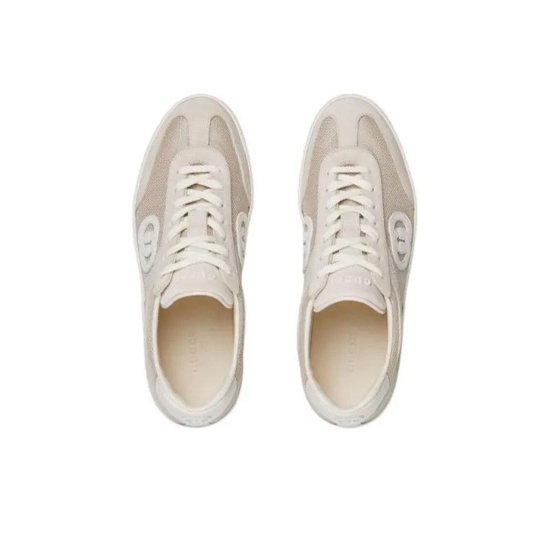 GUCCI Women's G74 'Interlocking G Light Beige' Women's-3