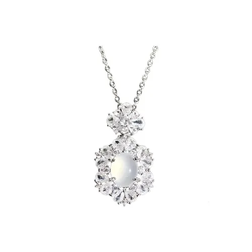 JUNWEN Chalcedony Necklaces Women's