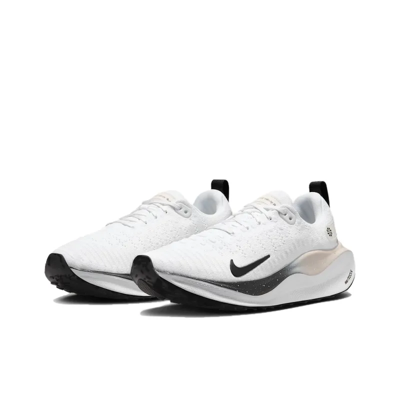 Nike React Infinity Run 4 White Platinum Tint Light Smoke Grey Black Women's-2