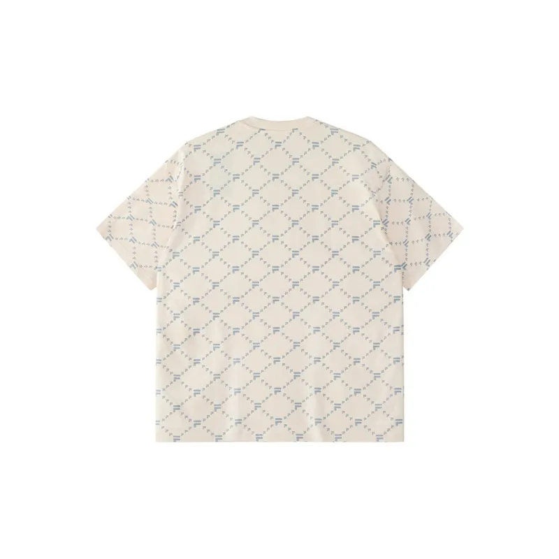 FILA FUSION FOB T Shirt Unisex Wheat Cream-1