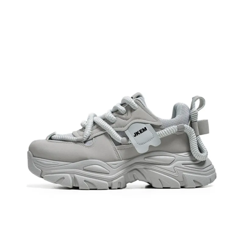 JKEM Wear-Resistant Breathable Height Increasing Low-Top Chunky Sneakers Men's-10