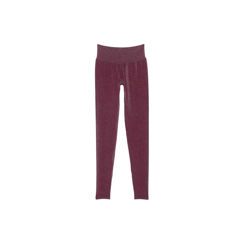 Victoria's Secret PINK Seamless Bling Leggings/Wild Rose Bling Leggings Women's Wild Rose Accessory-0