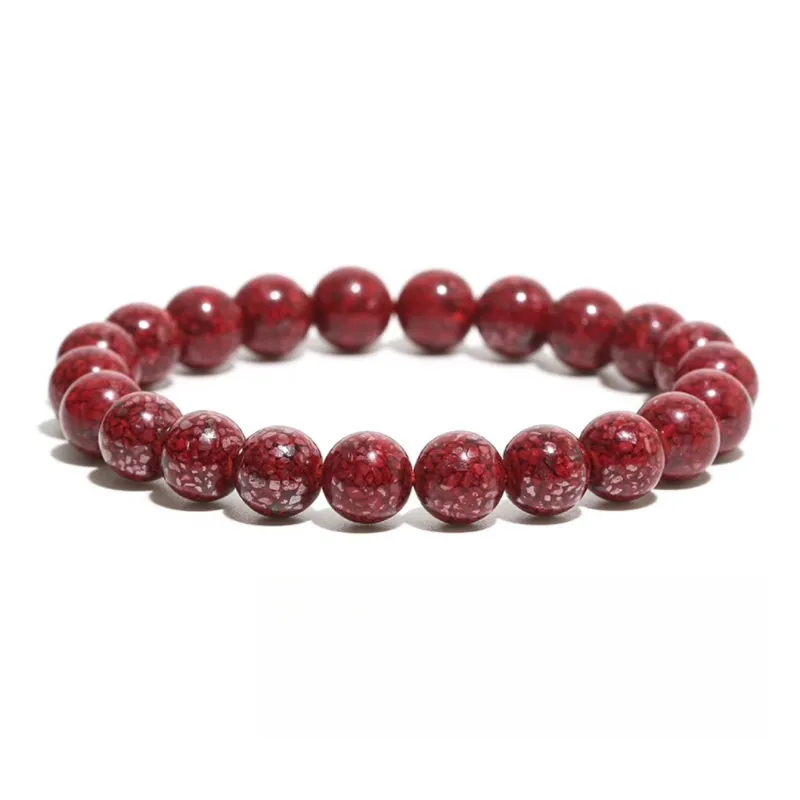 Harf Cinnabar Jade Bracelets Unisex-7