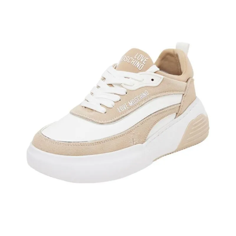 LOVE MOSCHINO Low Top Casual Shoes Women's Gold-2