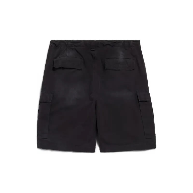 Balenciaga Faded Cotton Cargo Shorts-1