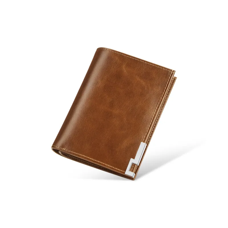 WilliamPOLO Cow Leather Wallet Men's Multicolor-1