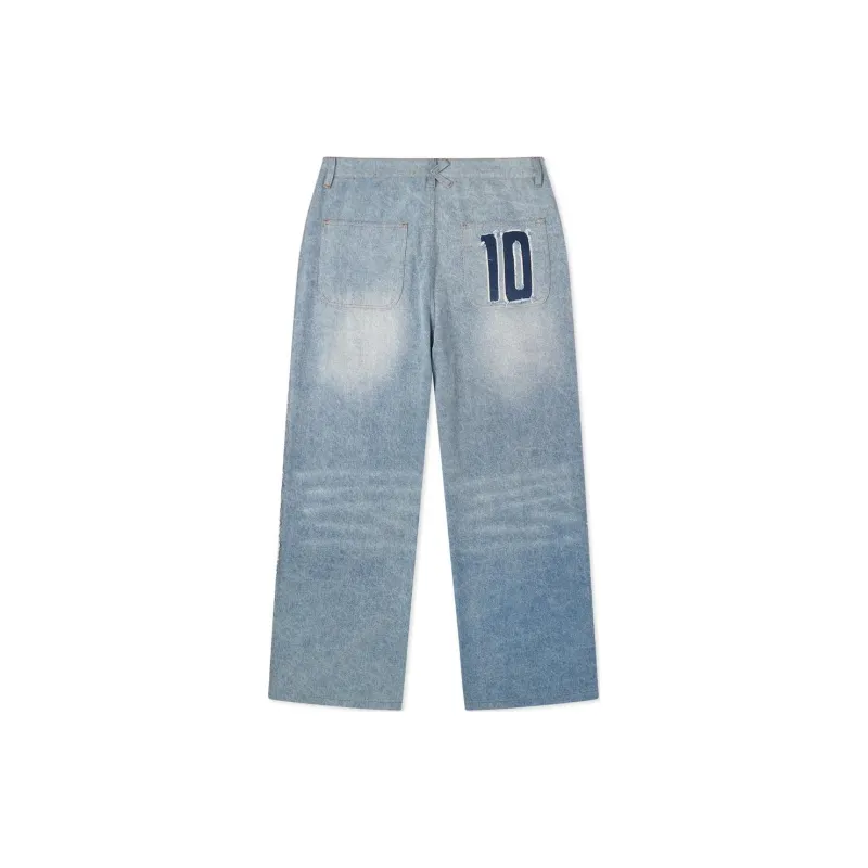 KidSuper X Ronaldinho Denim Stripe Jeans-1