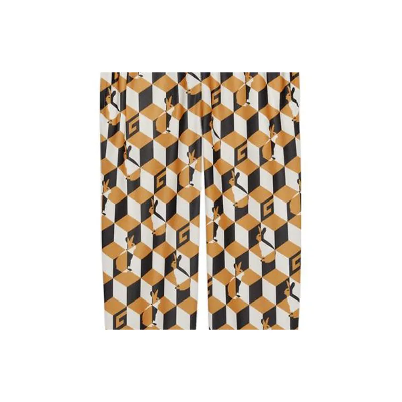GUCCI SS23 Knitted Sweatpants Men's Multicolor-2
