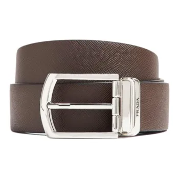 PRADA Reversible Leather Belt