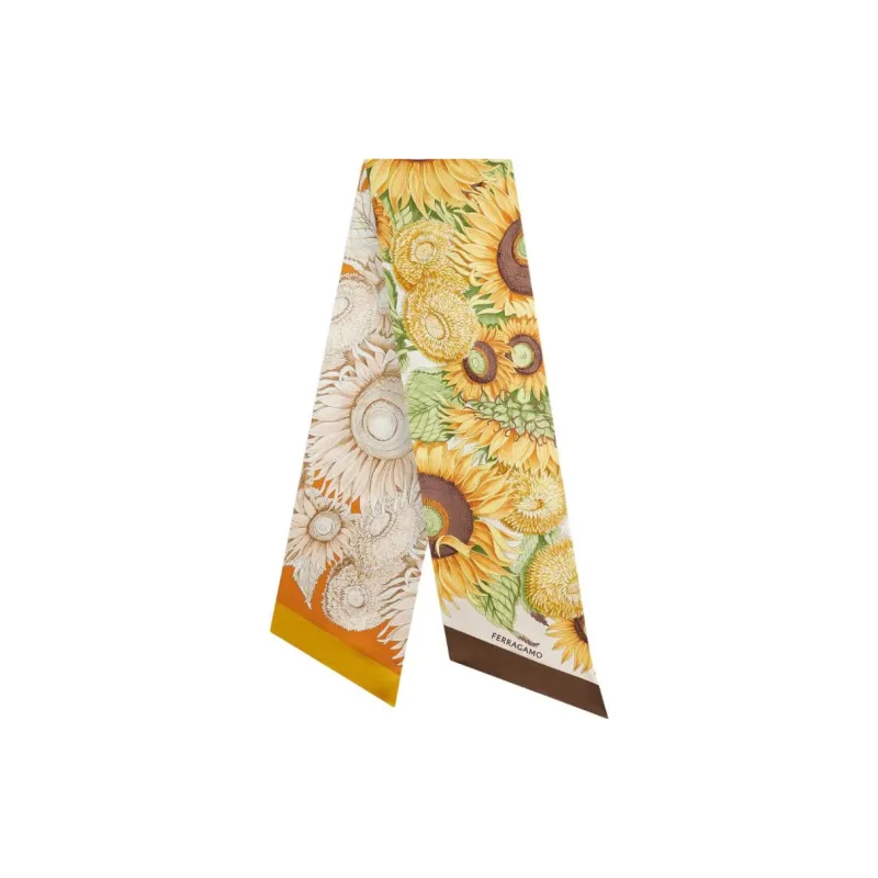 Ferragamo Sunflower Print Bandeau-0