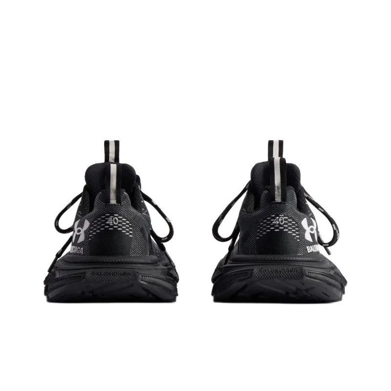 Under Armour x Balenciaga 3XL Low-Top Casual Shoes Men's Black-4