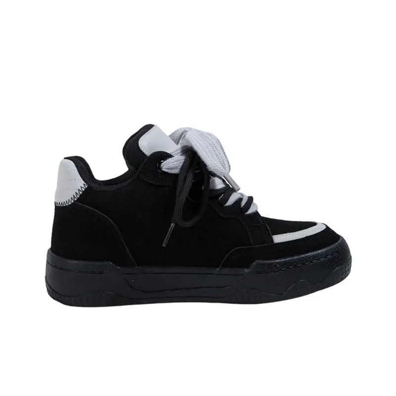 OYNN New Freshman Series Skateboard Shoes Women's Low Top Black-2